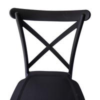 Sedia Cross Nera  - La Dea Sedia