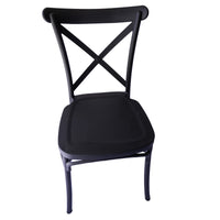 Sedia Cross Nera  - La Dea Sedia