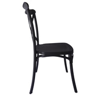 Sedia Cross Nera  - La Dea Sedia