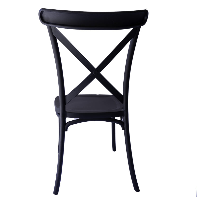 Sedia Cross Nera  - La Dea Sedia
