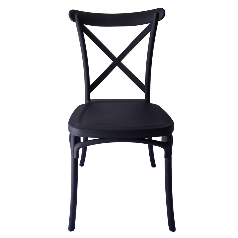 Sedia Cross Nera  - La Dea Sedia
