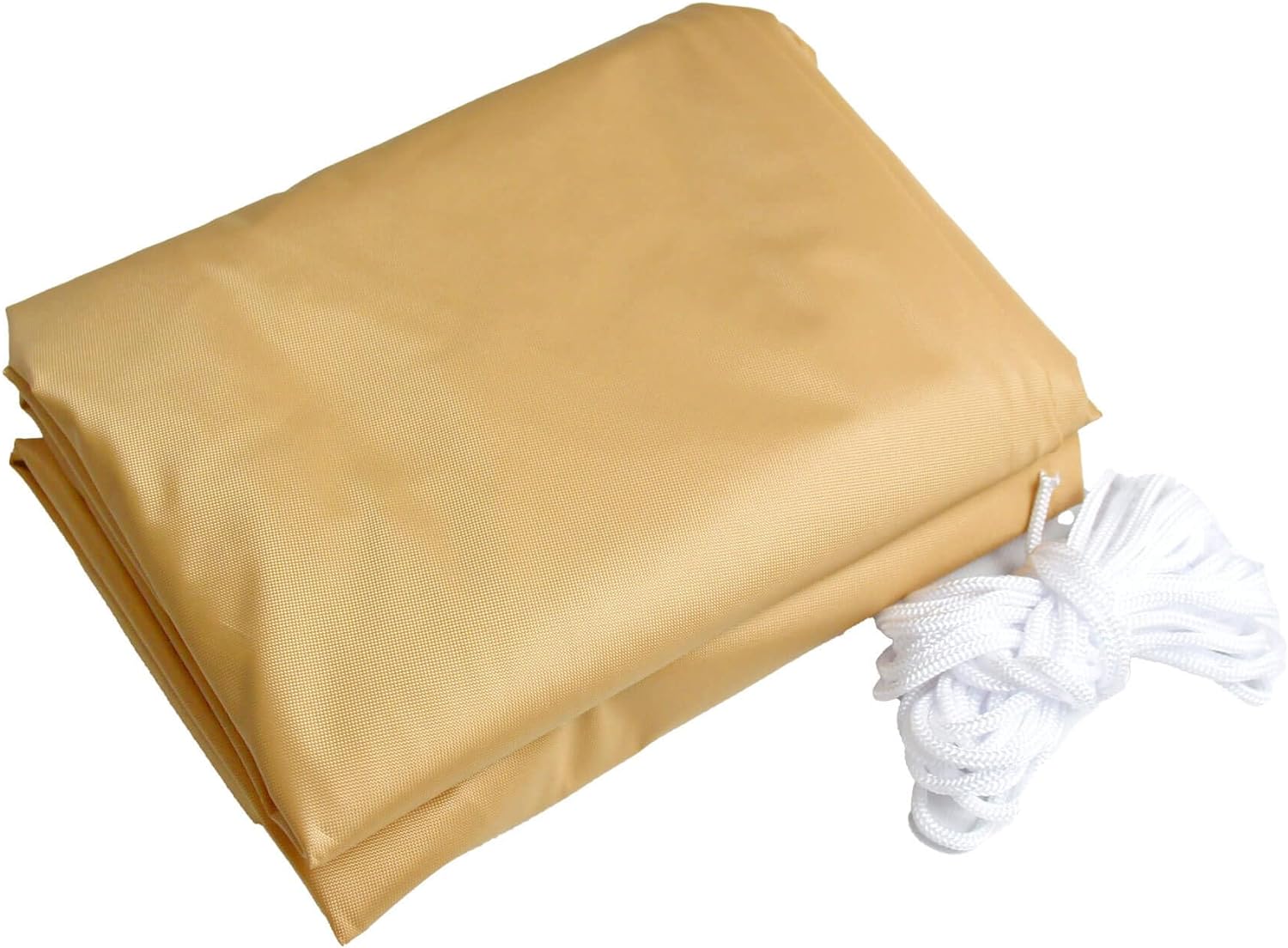 Tenda Ombrellone Antiriflesso Vela Ombreggiante Anti UV Triangolare 3.6x3.6x3.6mt Beige