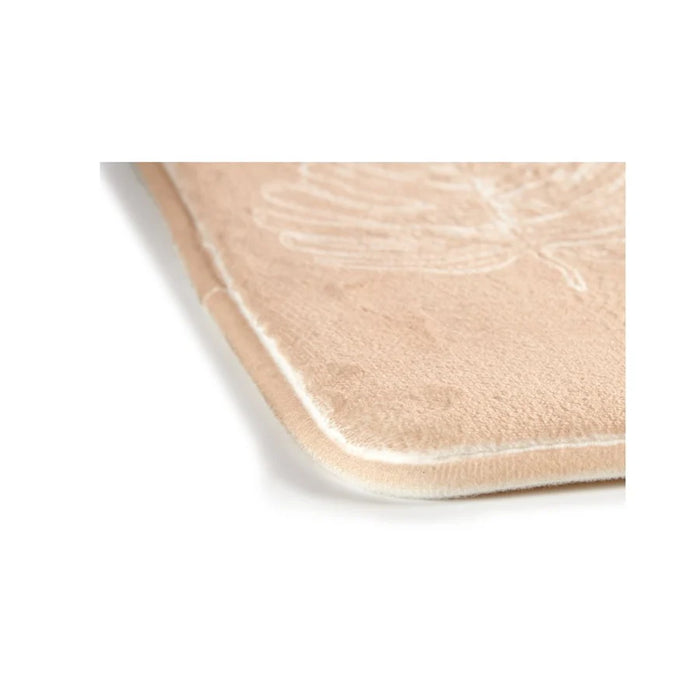 Tappeto da Bagno Beauty Super Assorbente Beauty 60x40 cm (Beige)