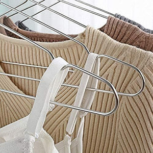 Grucce 36pz Appendiabiti in Acciaio Pesante Salvaspazio Resistenti Giacche Vestiti Pantaloni