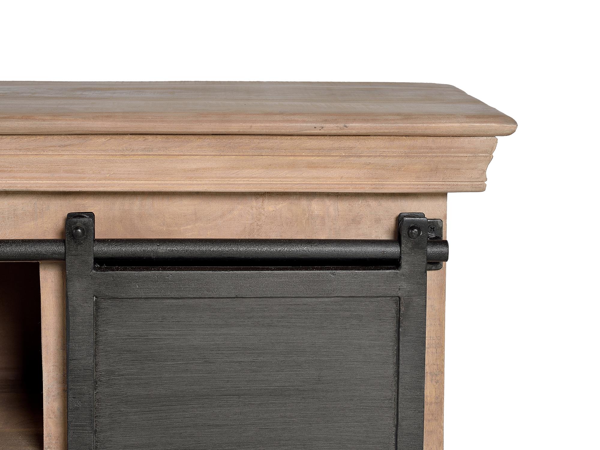 Madia con 6 cassetti e 2 ante scorrevoli