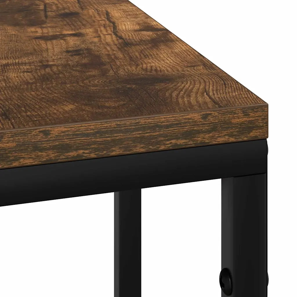 Armadio da Notte con cassetto Rovere fumo 41.5 x 26 x 60.5 cm 859607