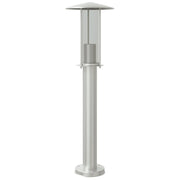Lampada da terra per esterni in argento 60 cm in acciaio inox Argento 02_0042518