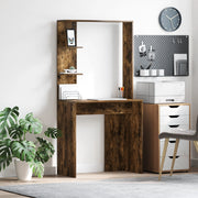 Scrivania per Computer in Rovere Affumicato Rovere affumicato