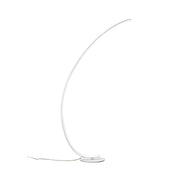 Lampada da terra IOLE P/T - Struttura in alluminio bianco, LED 30W 1450lm 3000K, Dimmerabile Push integrato - Design Minimalista Gealuce