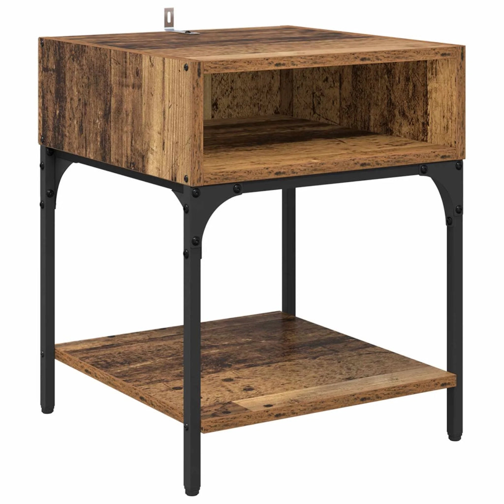 Comodino Legno vecchio 40 x 40 x 50 cm Legno multistrato