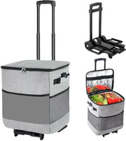 Cappa Isolante Op Ruote - 40L - Isolata - Per Picnic e Campeggio