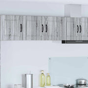 Mobile da cucina con lo scaffale-Armadio da cucina Grigio Sonoma 80 x 31 x 40 cm 316145