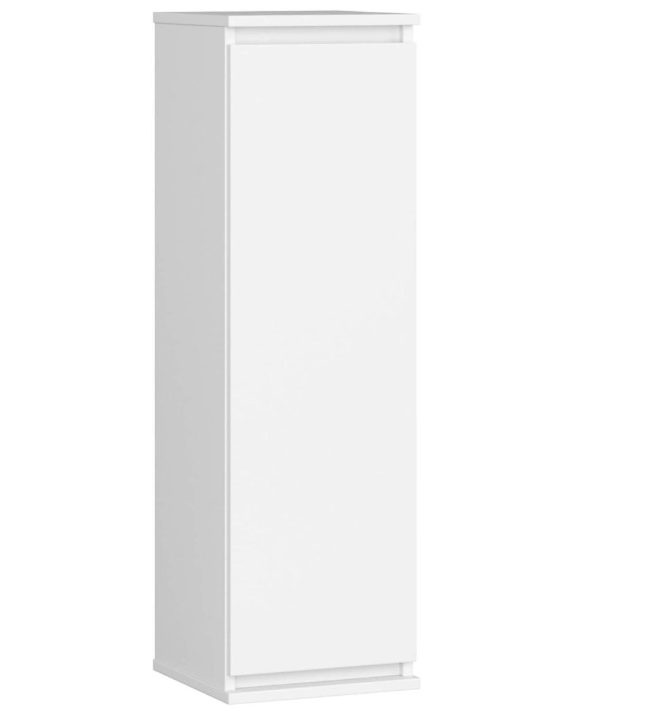 Armadietto a parete con ante strette AKORD W30 Bianca 30 cm 1 anta 30x30x99 cm