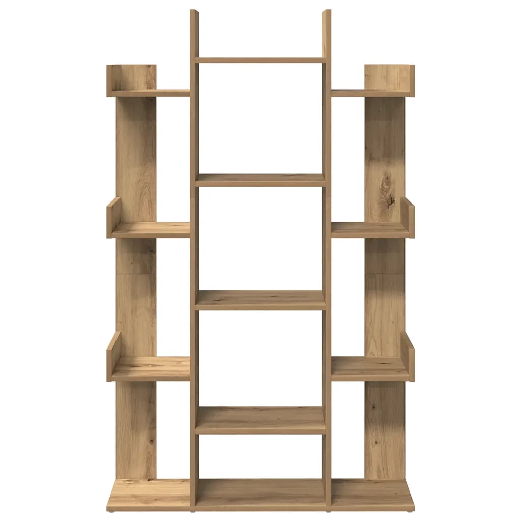 Libreria Rovere Artigianale 86x25,5x140 cm Legno Multistrato 856693