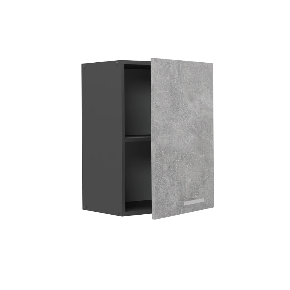 Pensile da cucina R-Line Calcestruzzo/Antracite 45 cm Vicco