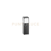 GES2031- PALETTO H.30CM 1 LUCE ATTACCO E27  IP44 IN ALLUMINIO GRIGIO ANTRACITE