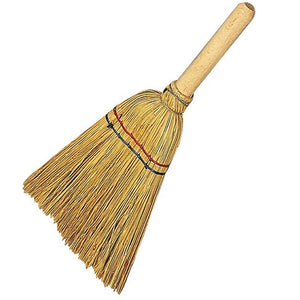 Scopetta di saggina multiuso manico in legno