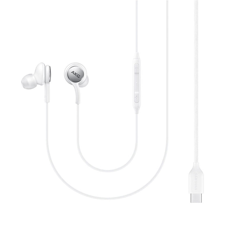 AURICOLARE A FILO CON MICROFONO SAMSUNG AKG EO-IC100BWEGEU TYPE-C WHITE
