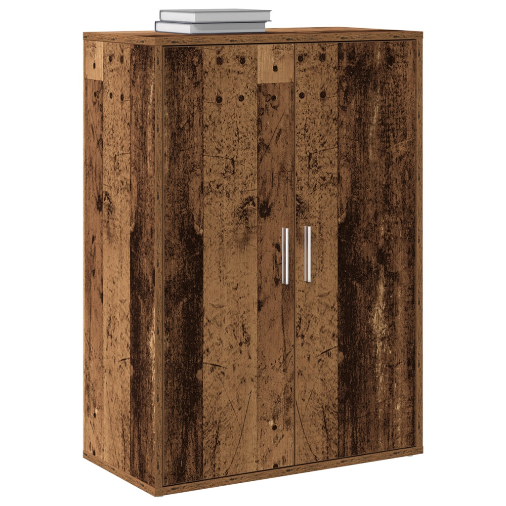 Credenza Legno Vecchio 60x31x84 cm Legno Ingegnerizzato