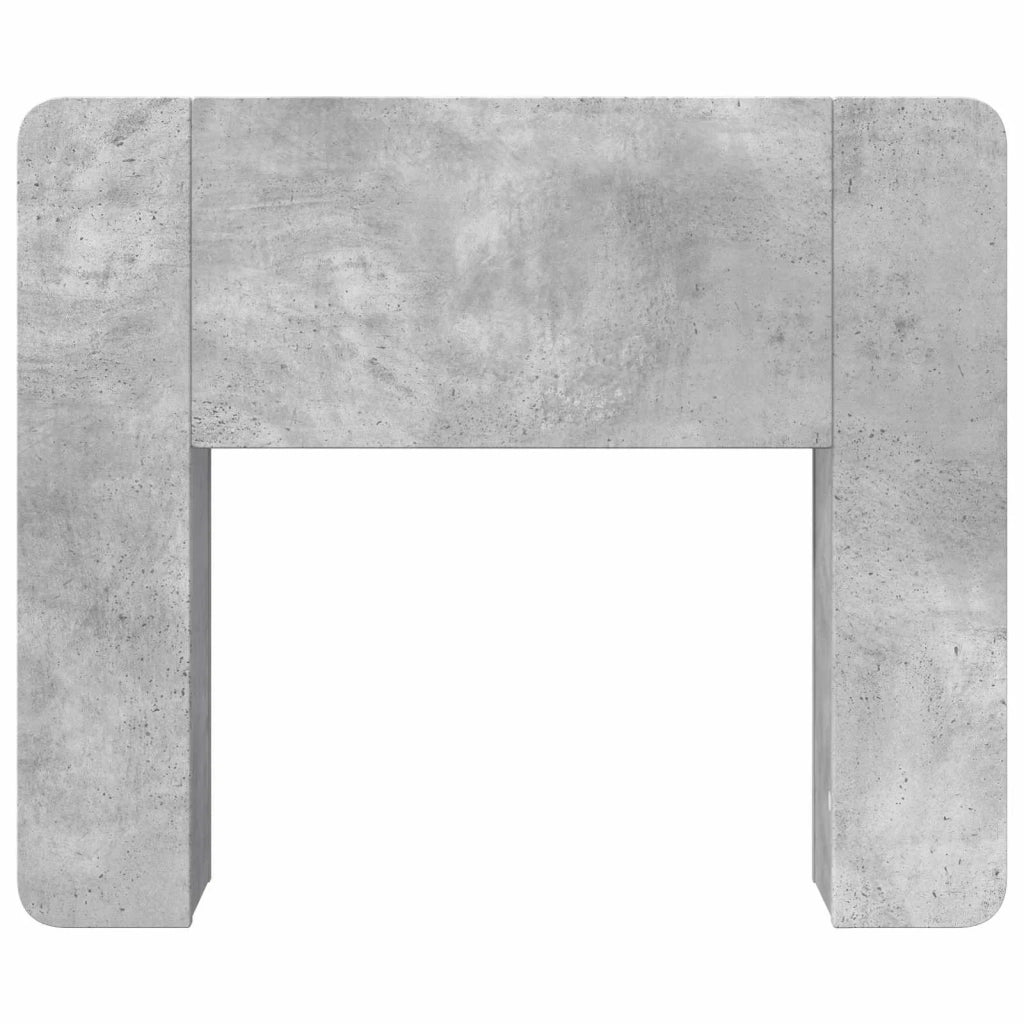 Testiera | Testata del letto Grigio Cemento Legno ingegnerizzato