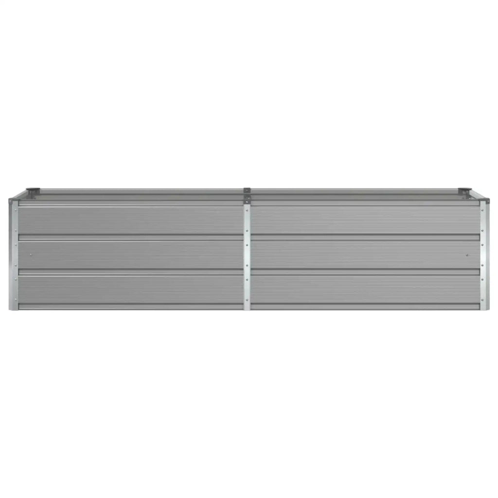 Fioriera Grigio chiaro 195 x 50 x 45 cm Acciaio zincato