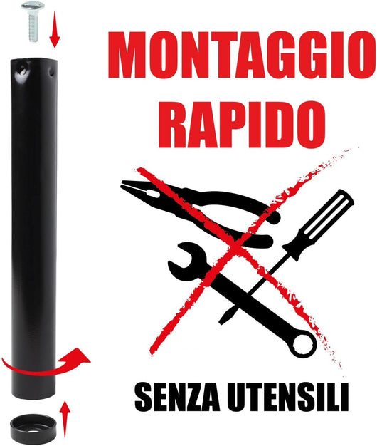 Rete Letto Doghe Larghe Ortopedica 80x190cm 7 Listelli in Legno