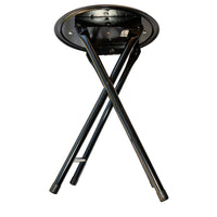 Mini Sgabello Richiudibile Imbottito Blu - La Dea Sedia