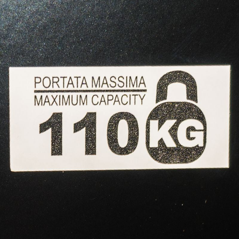 Mini Sgabello Richiudibile Imbottito Blu - La Dea Sedia