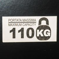 Mini Sgabello Richiudibile Imbottito Blu - La Dea Sedia