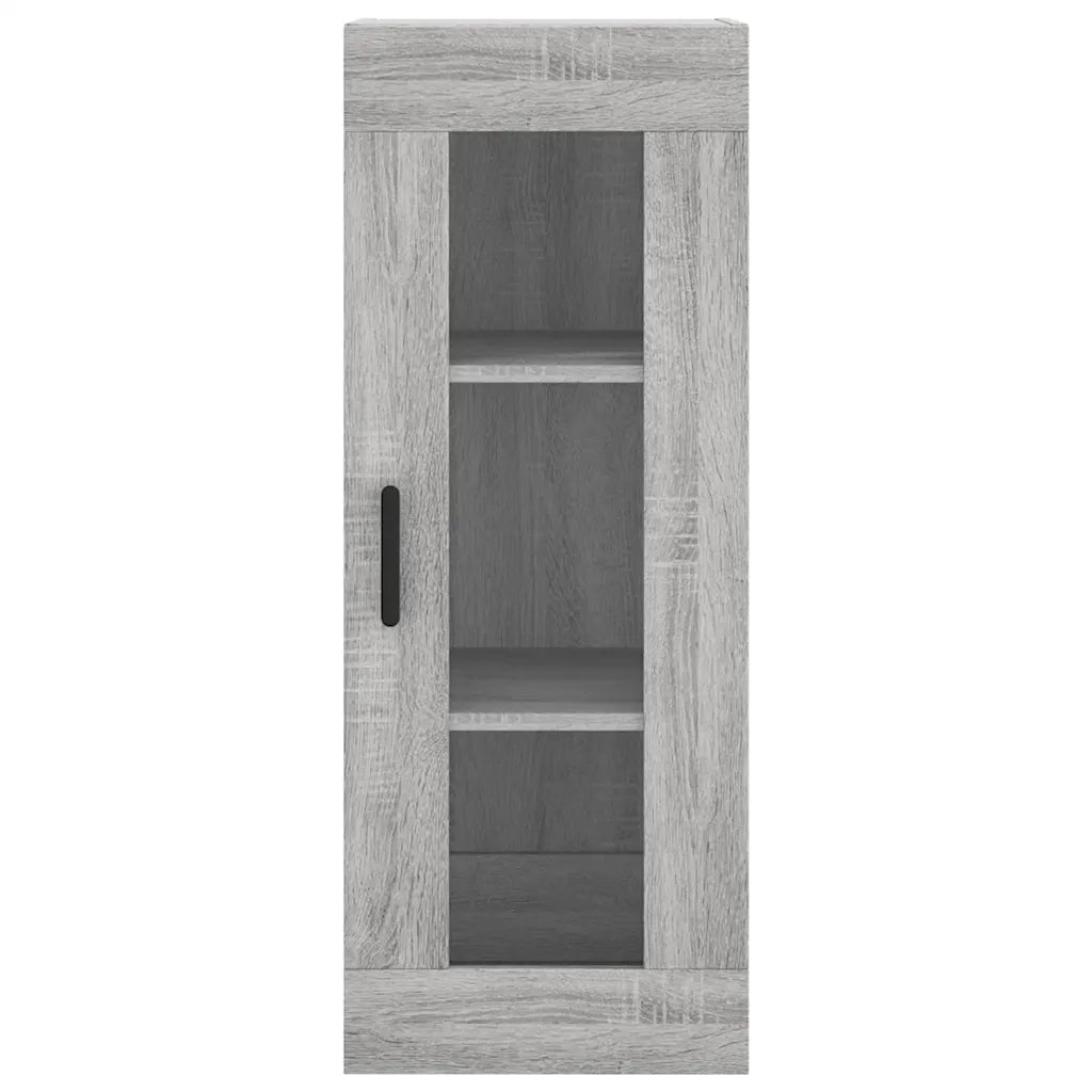 Credenza Grigio Sonoma 34,5x34x180 cm in Legno Multistrato 3199503