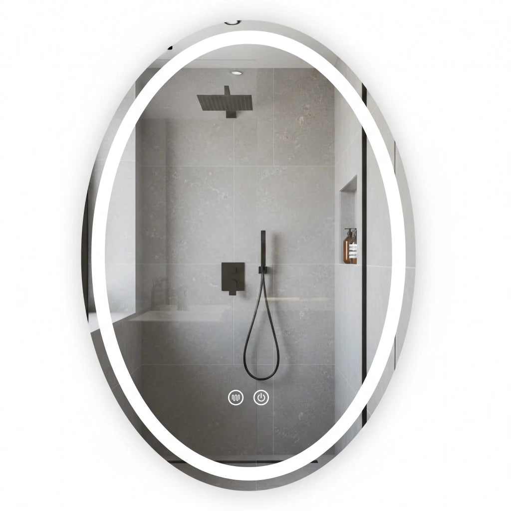 Specchio Led Marco 50x70 Cm