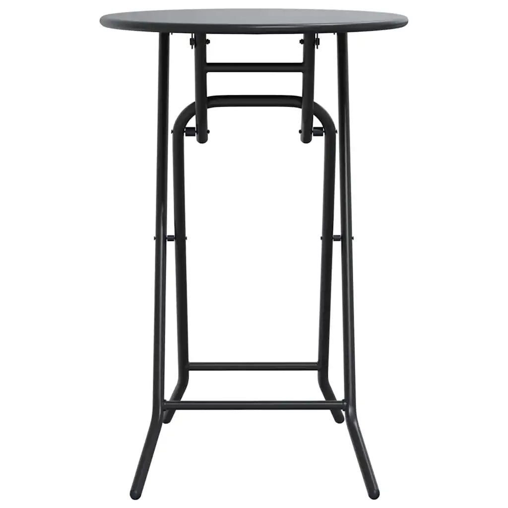 Tavolo da Giardino Antracite 50 x 50 x 72 cm Metallo 42010320