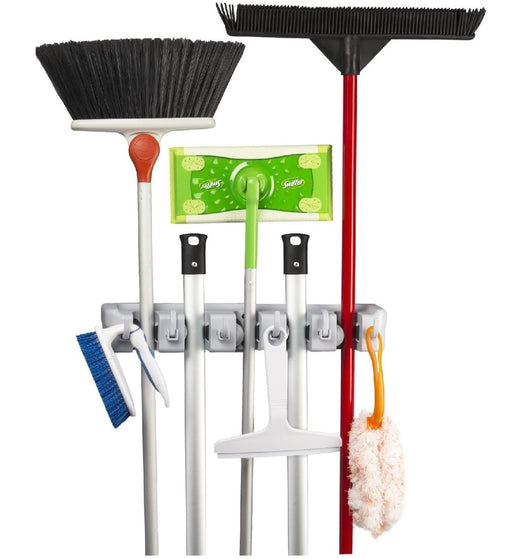 Supporto per Manici a muro 5 Posti 44.8 x 7 x 12.5 cm Organizer Casa Lavoro