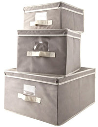 SCATOLA GUARDAROBA XTRA' TNT CM.30X40X25H C/MANIGLIA