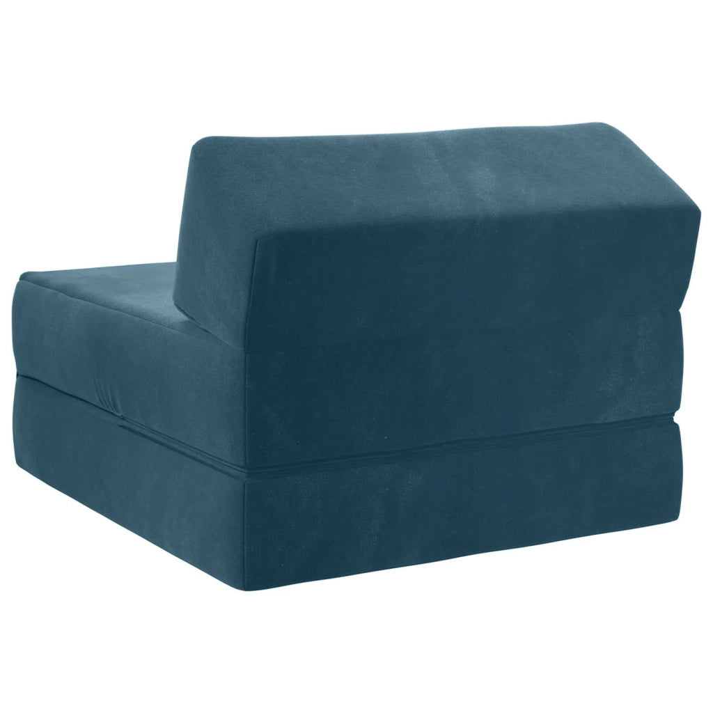 Divano Letto Pieghevole Blu 60 x 70 x 41 cm Tessuto