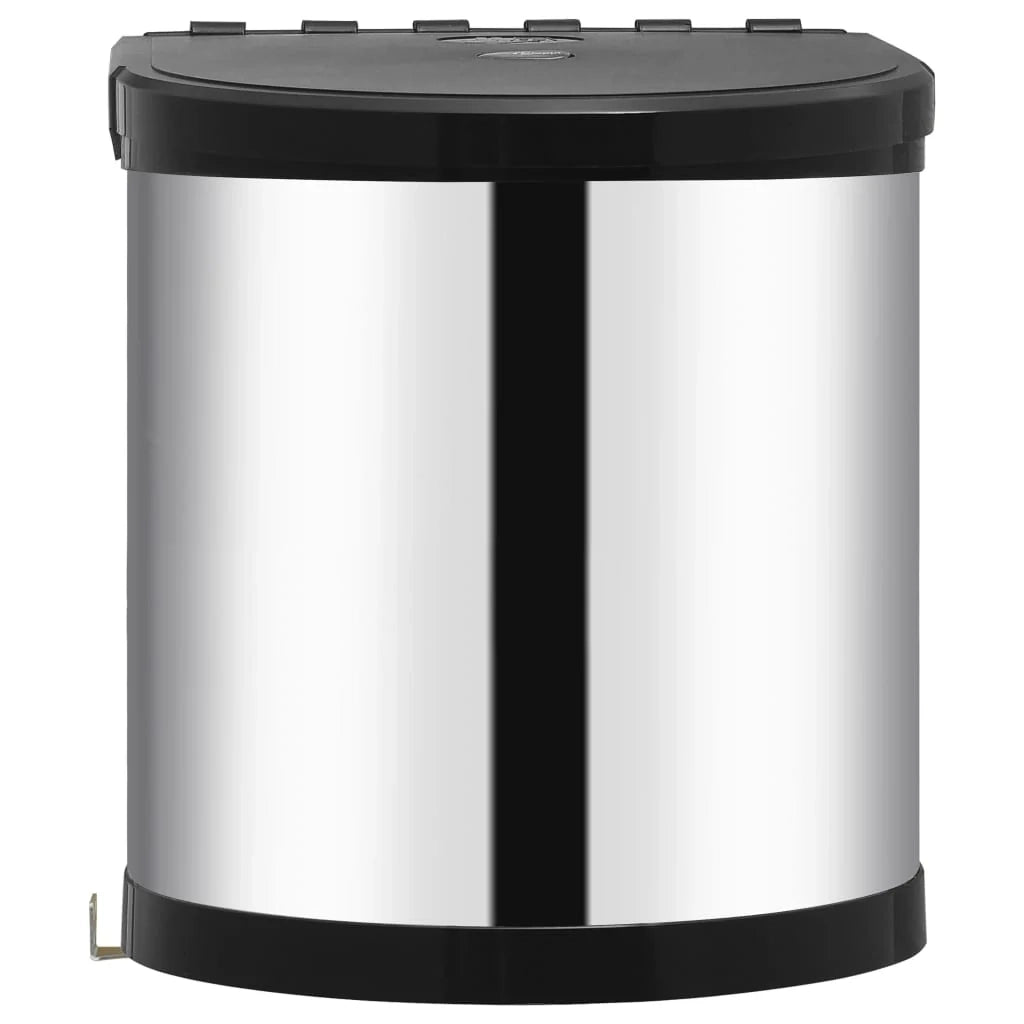 Pattumiera da incasso per cucina 12 litri acciaio inox 02_0006040