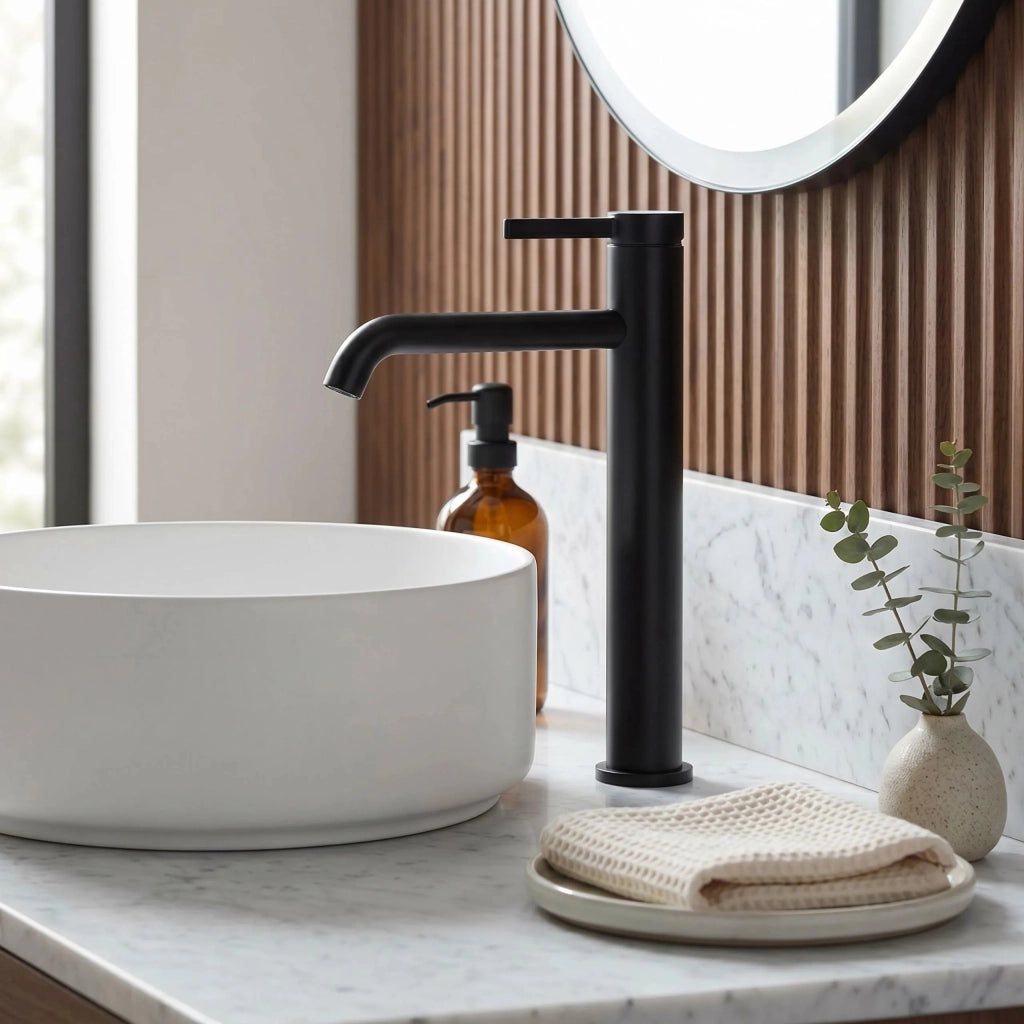 Rubinetto Da Bagno Rea Rivo Black High