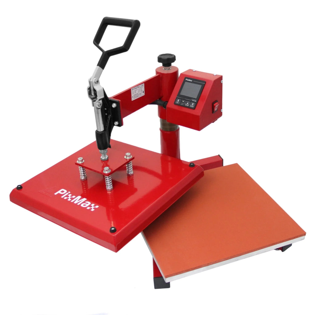 Pressa a caldo swing 38x38 cm PixMax con stampante Epson per sublimazione