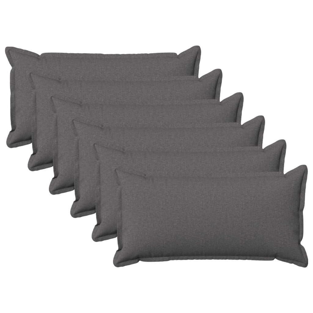 Cuscino con cuscino HOUTEN 6 pz Grigio Chiaro Lino 933497