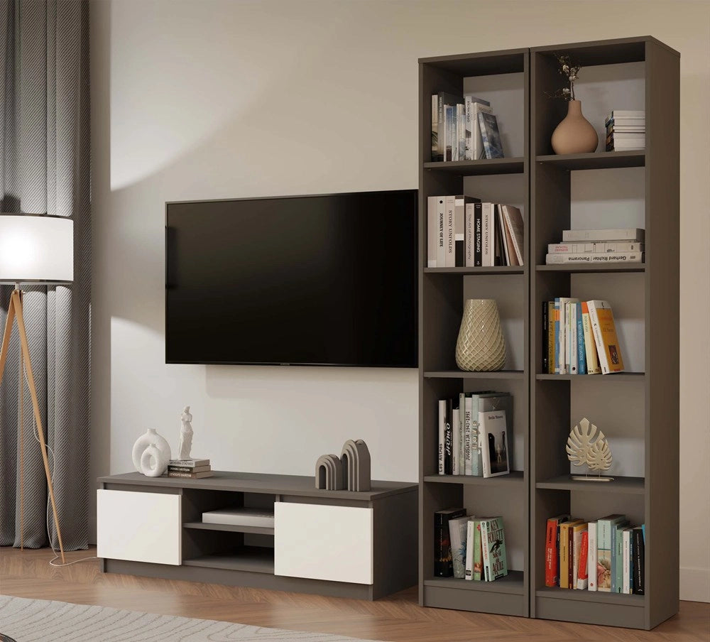 Scaffale ONYX R40 antracite libreria moderna