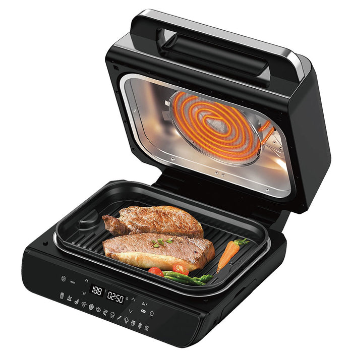 Fornetto Friggitrice ad Aria 6 Lt con Grill Bistecchiera 6 tipi di Cottura 1800W