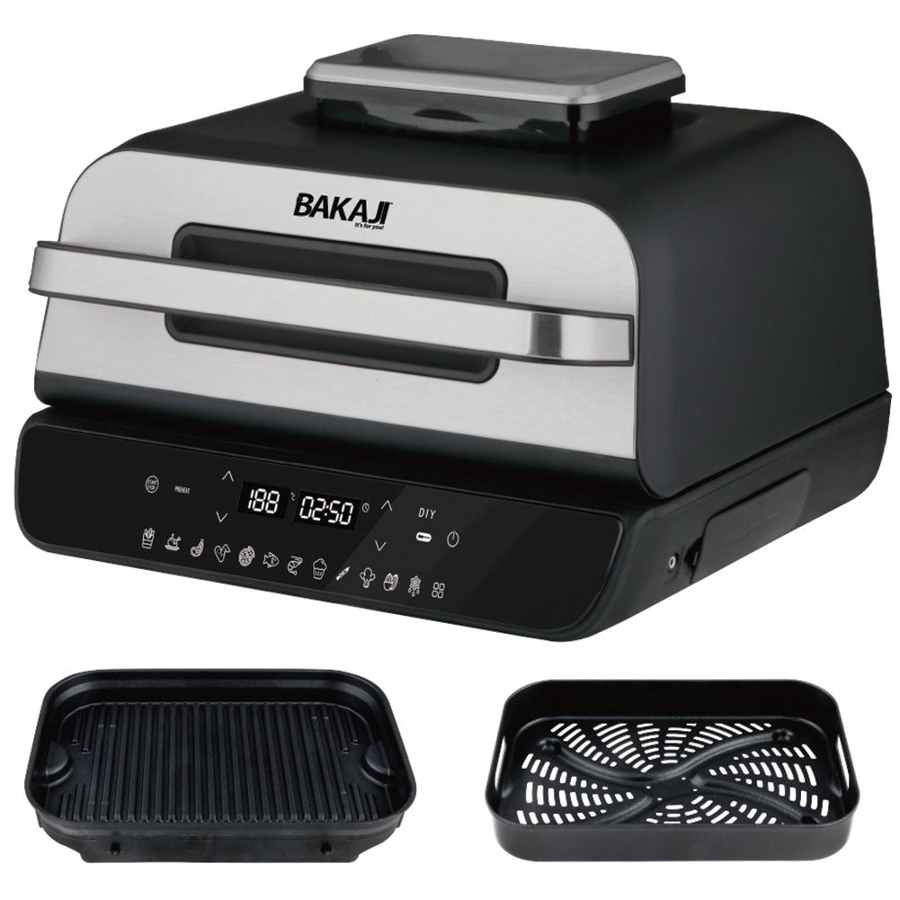 Fornetto Friggitrice ad Aria 6 Lt con Grill Bistecchiera 6 tipi di Cottura 1800W