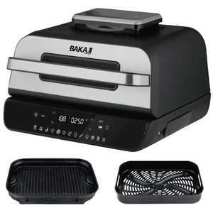 Fornetto Friggitrice ad Aria 6 Lt con Grill Bistecchiera 6 tipi di Cottura 1800W