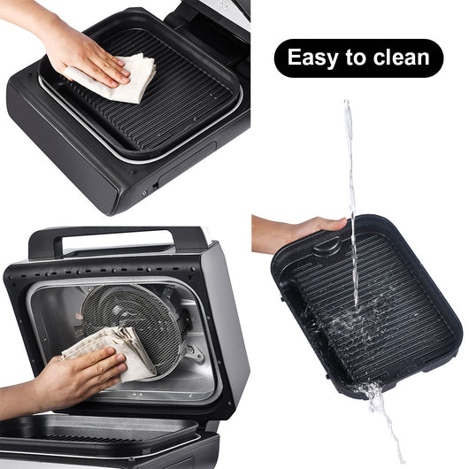 Fornetto Friggitrice ad Aria 6 Lt con Grill Bistecchiera 6 tipi di Cottura 1800W