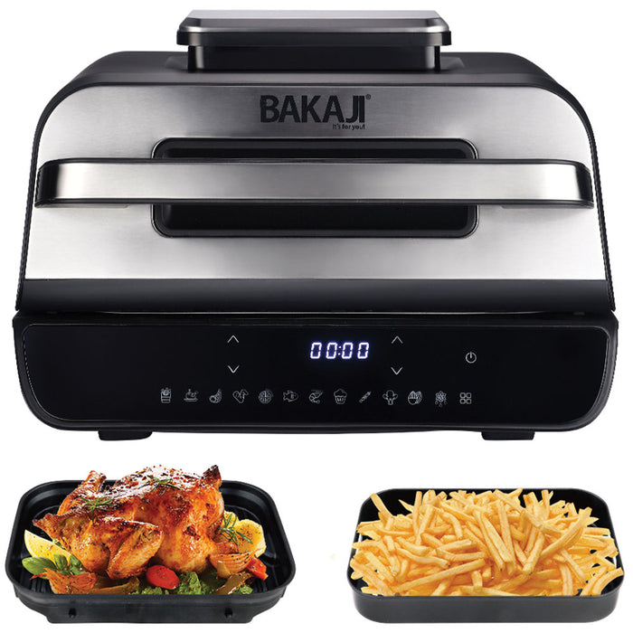 Fornetto Friggitrice ad Aria 6 Lt con Grill Bistecchiera 6 tipi di Cottura 1800W