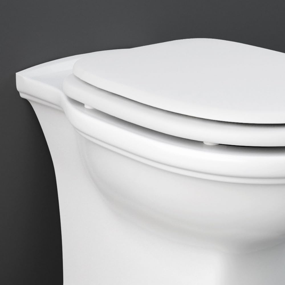 Copri Water Sedile WC Universale MDF Cerniere Metalliche Soft Close Rallentato