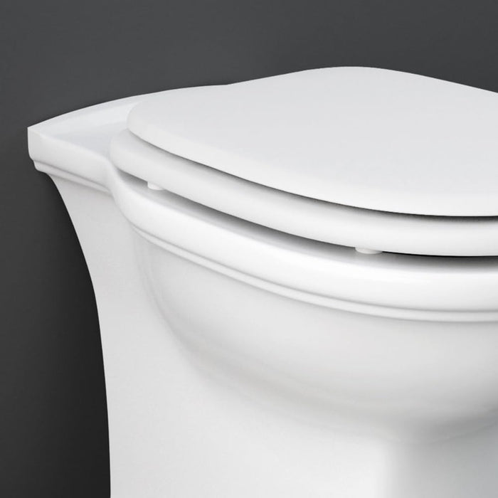 Copri Water Sedile WC Universale MDF Cerniere Metalliche Soft Close Rallentato