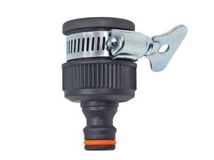 PRESA RUBINETTO LISCIO CON FASCETTA METALLICA- - mm.12-18 - blister - 80005446 - 2 blister GF