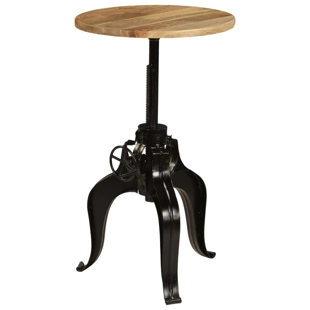 Tavolo alto tavolo da appoggio tavolo da bar/bistrot legno massello di mango 60 cm 0902069