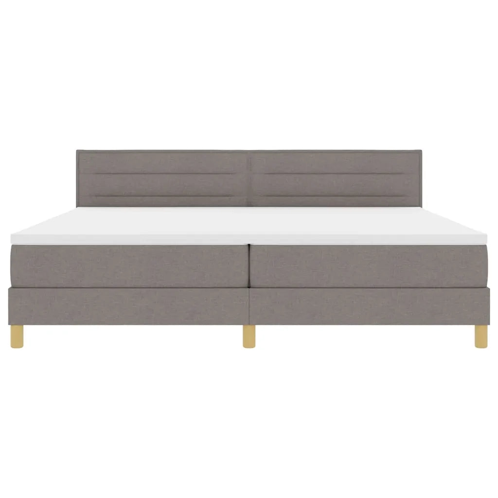 Letto a Sorgente LED con strisce LED Talpa 200 x 200 cm Tessuto 3342391